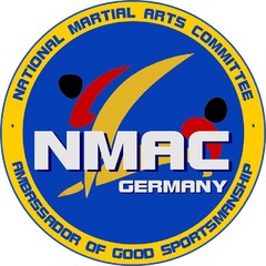 NMAC GERMANY · NATIONAL MARTIAL ARTS COMMITTEE · AMBASSADOR OF GOOD SPORTSMANSHIP