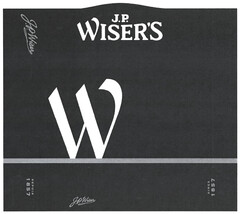 J.P. WISER'S DEPUIS 1857 SINCE 1857