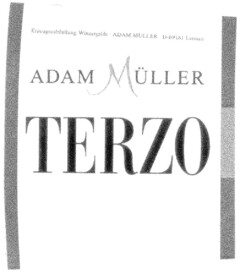 ADAM MÜLLER TERZO