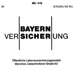 BAYERN  VERSICHERUNG