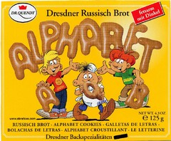 DR. QUENDT Dresdner Russisch Brot ALPHABET