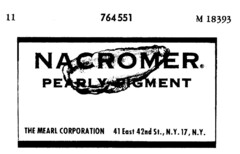 NACROMER PEARLY PIGMENT