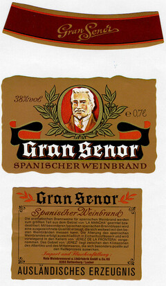 Gran Senor SPANISCHER WEINBRAND