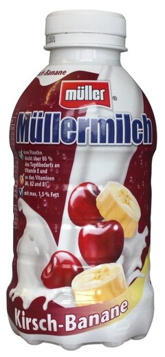 Müllermilch Kirsch-Banane