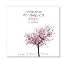 Dirmsteiner Mandelpfad ROSÉ FEINHERB QUALITÄTSWEIN PFALZ