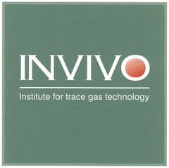 INVIVO Institute for trace gas technology