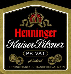 Henninger Kaiser Pilsner Privat