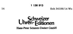 Schweizer Uhren-Editionen