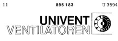 UNIVENT VENTILATOREN