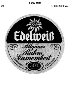 Edelweiß Allgäuer Rahm Camembert