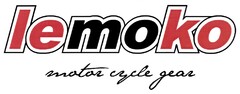 lemoko motor cycle gear