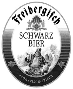 Freibergisch SCHWARZ BIER AROMATISCH-FRISCH