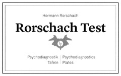 Roschach Test Hermann Rorschach hpsi Psychodiagnostik Tafeln