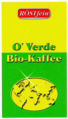 RÖSTfein O'Verde Bio-Kaffee