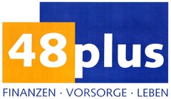 48plus FINANZEN · VORSORGE · LEBEN