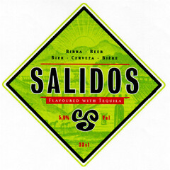 SALIDOS FLAVOURED WITH TEQUILA BIER