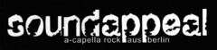 soundappeal a-capella rock aus berlin