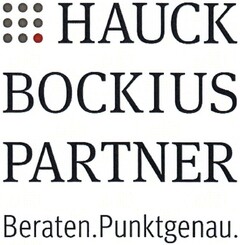 HAUCK BOCKIUS PARTNER Beraten. Punktgenau.