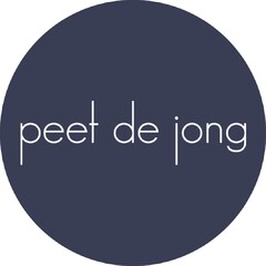 peet de jong