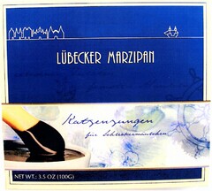 LÜBECKER MARZIPAN Katzenzungen für Schleckermäulchen