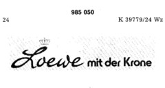 Loewe mit der Krone