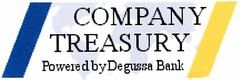 COMPANY TREASURY Powered by Degussa Bank