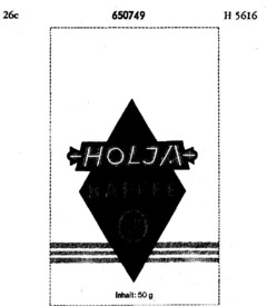 HOLJA KAFFEE SEIT 1855