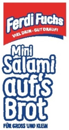 Ferdi Fuchs Mini Salami auf's Brot FÜR GROSS UND KLEIN