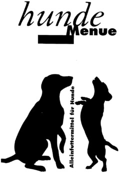 hunde Menue Alleinfuttermittel für Hunde