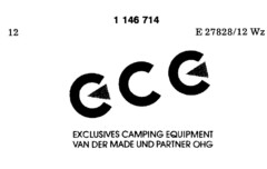 ece EXCLUSIVES CAMPING EQUIPMENT