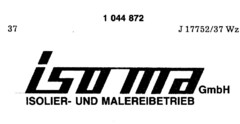 iso ma GmbH ISOLIER- UND MALEREIBETRIEB