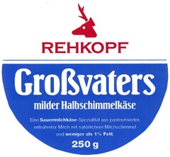 REHKOPF Großvaters milder Halbschimmelkäse