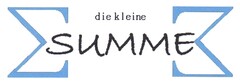 die kleine SUMME