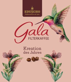 EDUSCHO - Kaffeetradition seit 1924 - Gala FILTERKAFFEE Kreation des Jahres