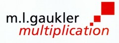 m.l.gaukler multiplication