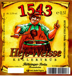 1543 Hefe-Weisse KELLERTRÜB