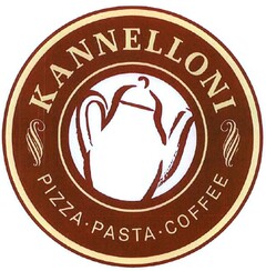 KANNELLONI PIZZA · PASTA · COFFEE