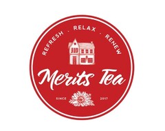 Merits Tea SINCE 2017 REFRESH RELAX RENEW