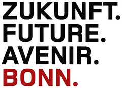 ZUKUNFT. FUTURE. AVENIR. BONN.