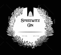 SPREEWITZ GIN 500 ML 46% VOL