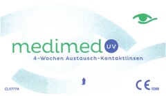 medimed UV 4-Wochen Austausch-Kontaktlinsen