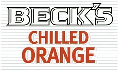 BECK'S CHILLED ORANGE