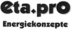 eta.pro Energiekonzepte