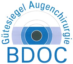 Gütesiegel Augenchirurgie BDOC