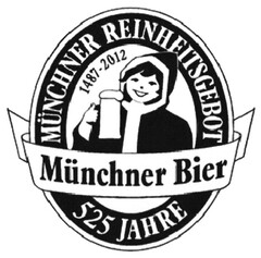 Münchner Bier 525 JAHRE MÜNCHNER REINHEITSGEBOT