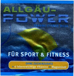 ALLGÄU-POWER TRAUBE-CITRUS Drink