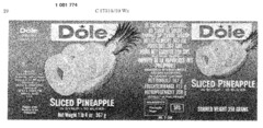 Dole SLICED PINEAPPLE