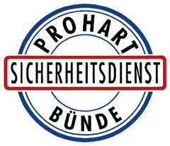 SICHERHEITSDIENST PROHART BÜNDE