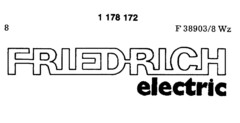 FRIEDRICH electric