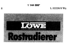 LÖWE-LACK-WERK OTTO LÖWE GmbH & Co KG ROSTRADIERER